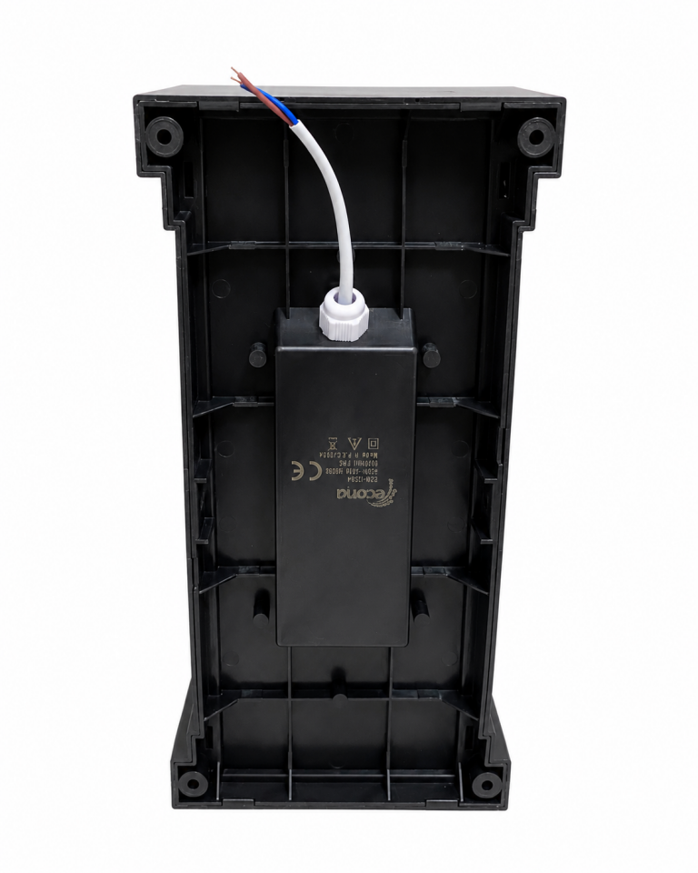 Econa ECN-21354 24W Petekli Dış Mekan LED Aplik 3000K Siyah