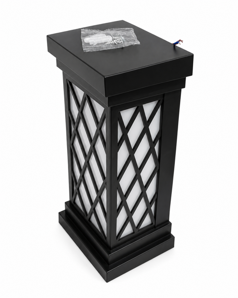 Econa ECN-21354 24W Petekli Dış Mekan LED Aplik 3000K Siyah