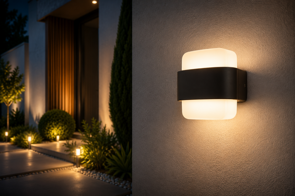 Econa ECN-21346 24W Dış Mekan LED Aplik 3000K IP44
