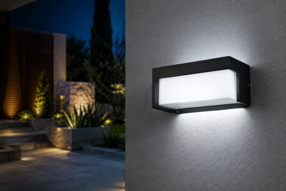 Econa ECN-21344 18W Dış Mekan LED Aplik 6500K Beyaz Işık