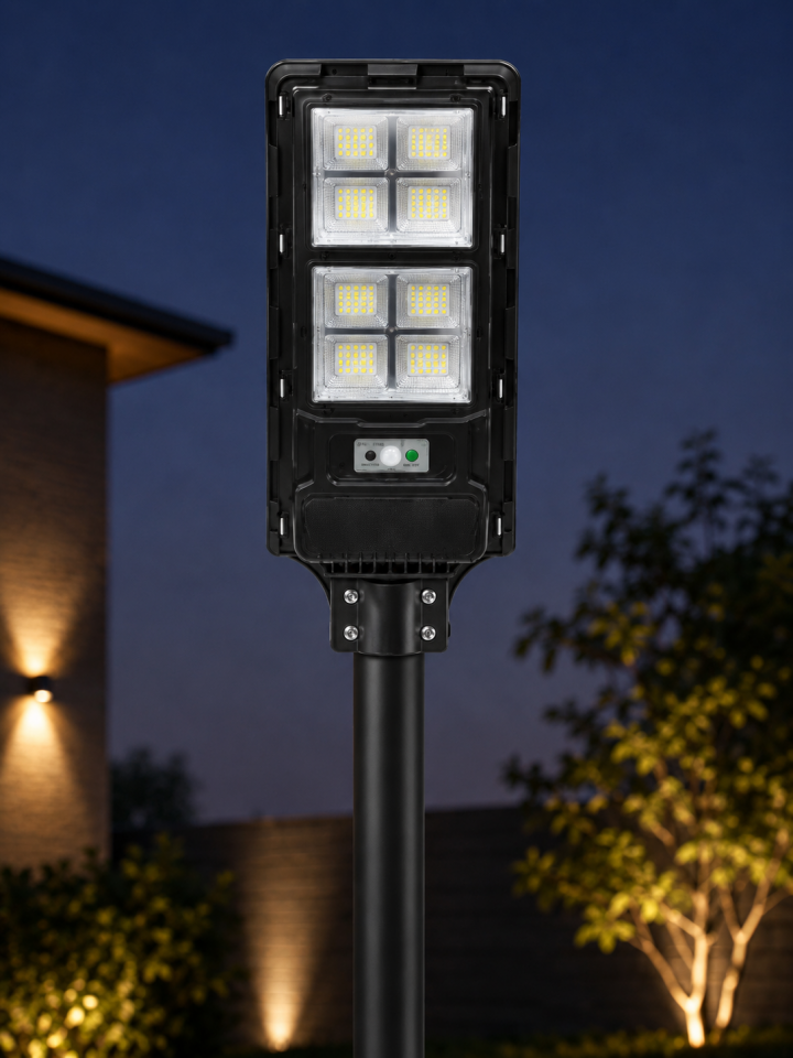 Cata CT-4641 250W Solar Sokak Aydınlatma 2200 Lümen 6400K IP65