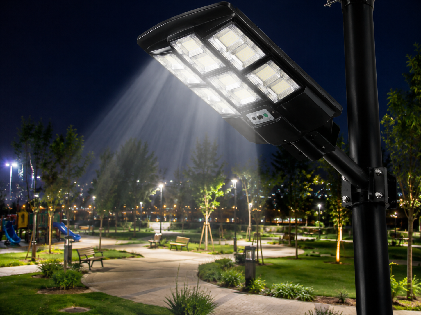 Cata CT-4643 600W Supernova Solar Sokak Aydınlatma 6600 Lümen 6400K IP65