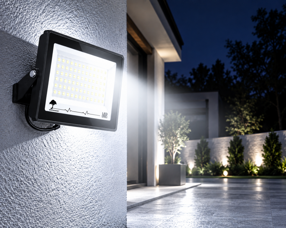 MOV 200W LED Projektör 6500K Beyaz Işık 20.000 Lümen Dış Mekan