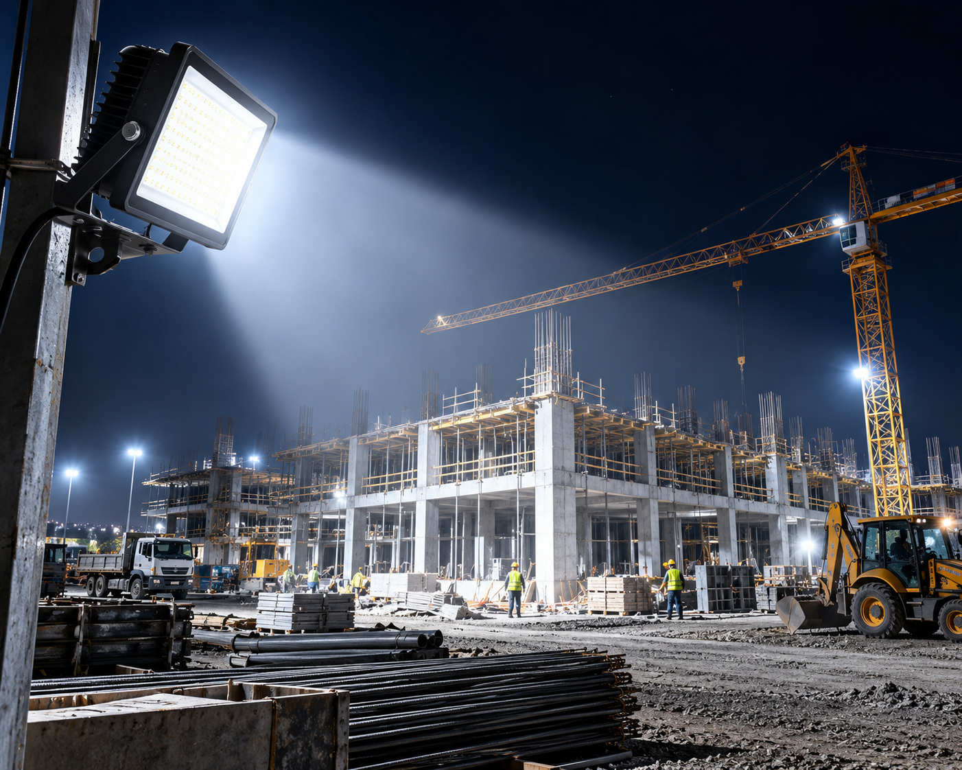 MOV 500W LED Projektör 6500K Beyaz Işık 50.000 Lümen Dış Mekan