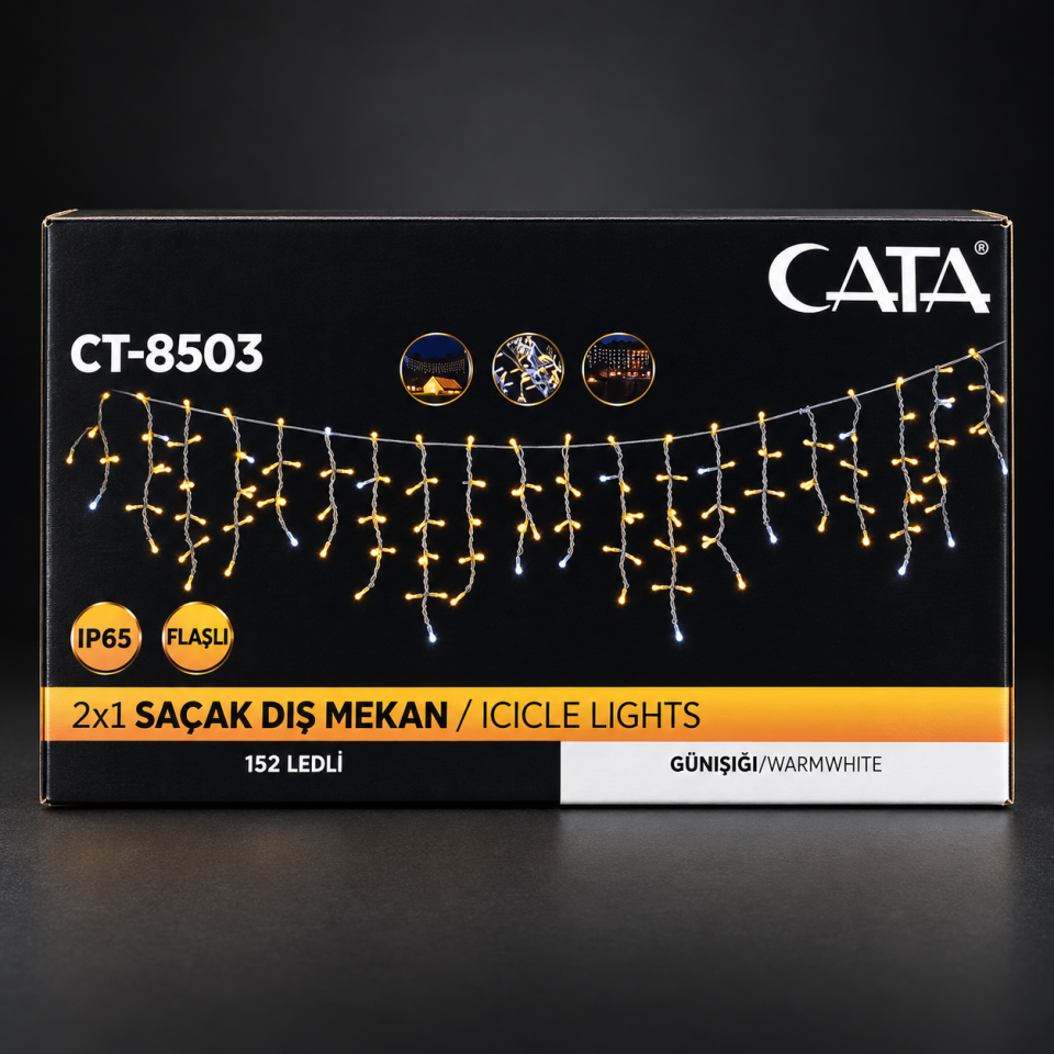 CATA CT-8503 2x1m Dış Mekan Saçak LED 152 Günışığı