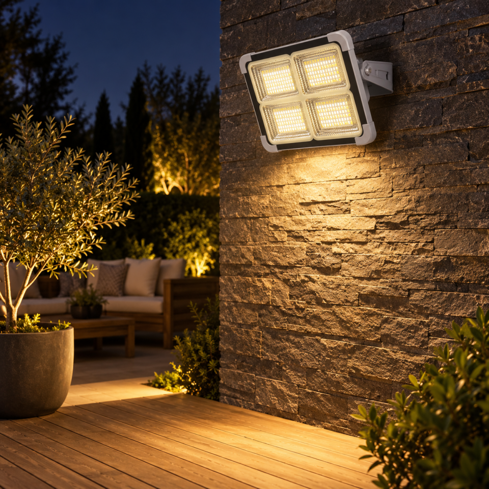 CATA CT-4698 200W Solar LED Projektör 3 Renk